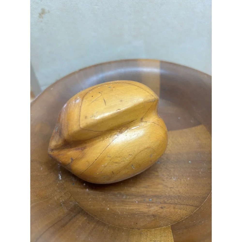 Mid-Century Modern Hand-carved fruit/bowl